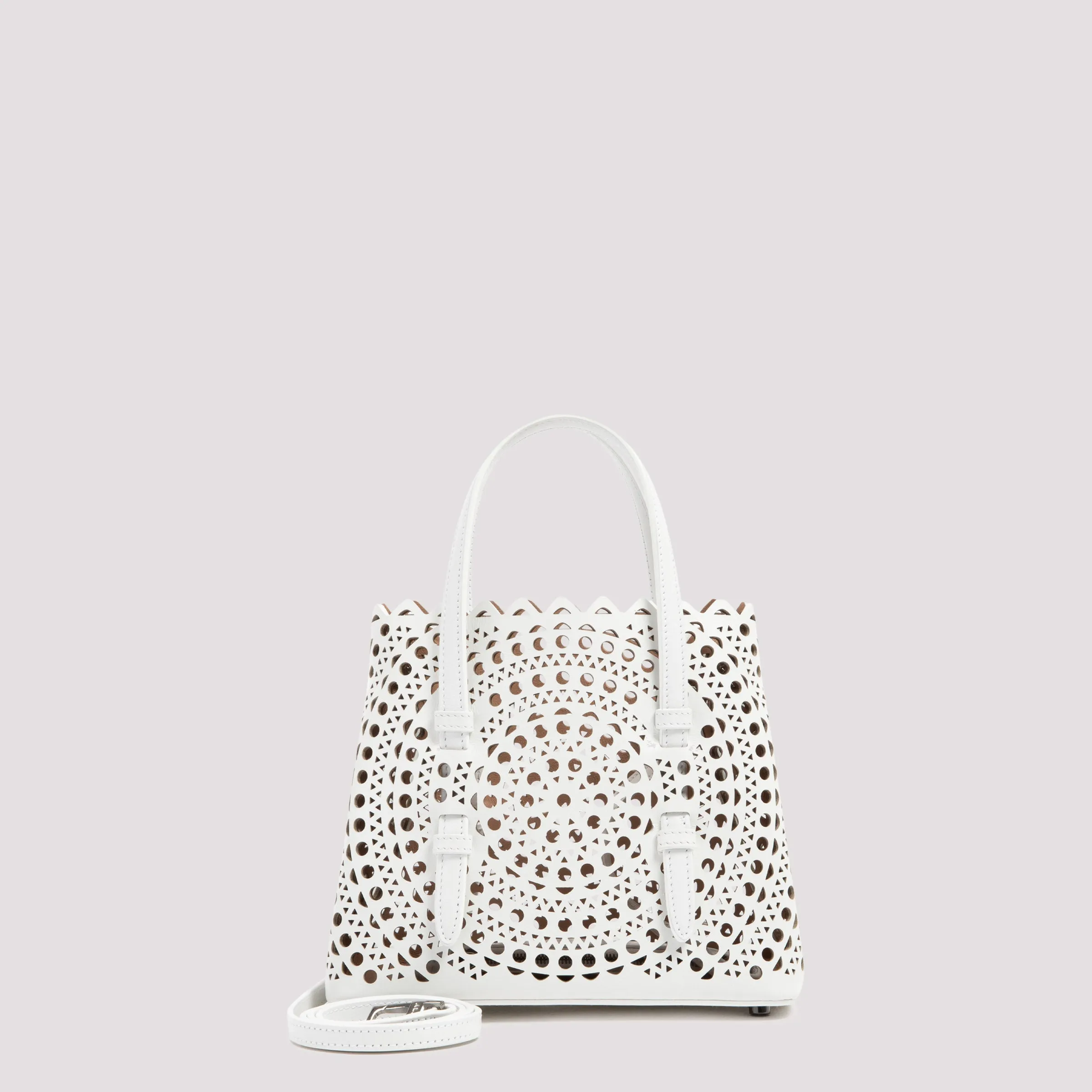 Alaïa Mina Top Handle Tote Bag