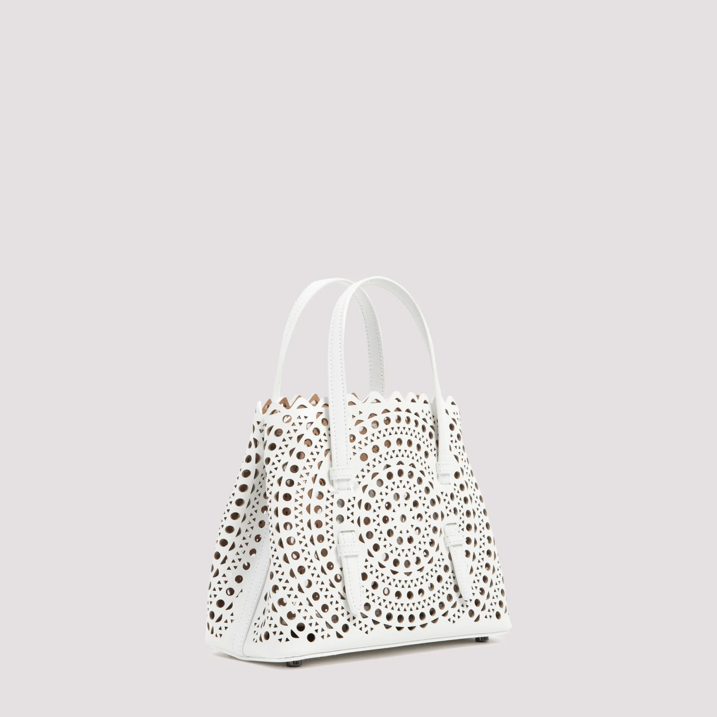 Alaïa Mina Top Handle Tote Bag