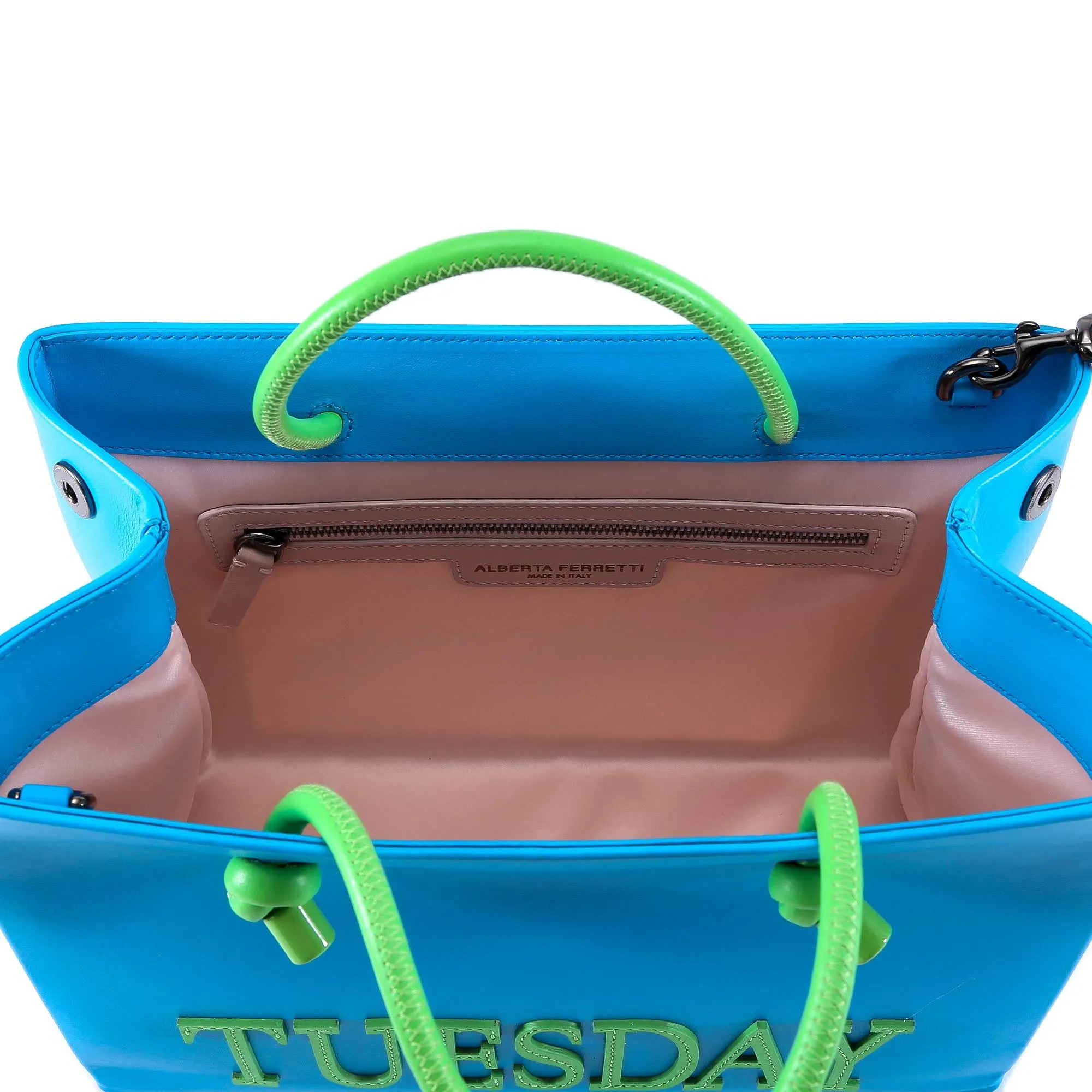 Alberta Ferretti Rainbow Weekend Tuesday Tote