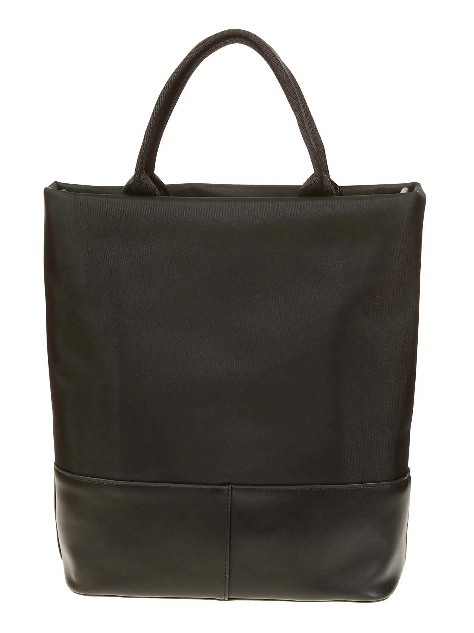 A.P.C. Logo Print Panelled Tote Bag