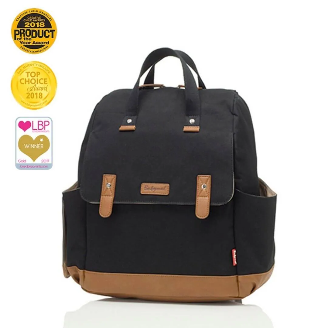 Babymel Robyn Convertible Backpack Black