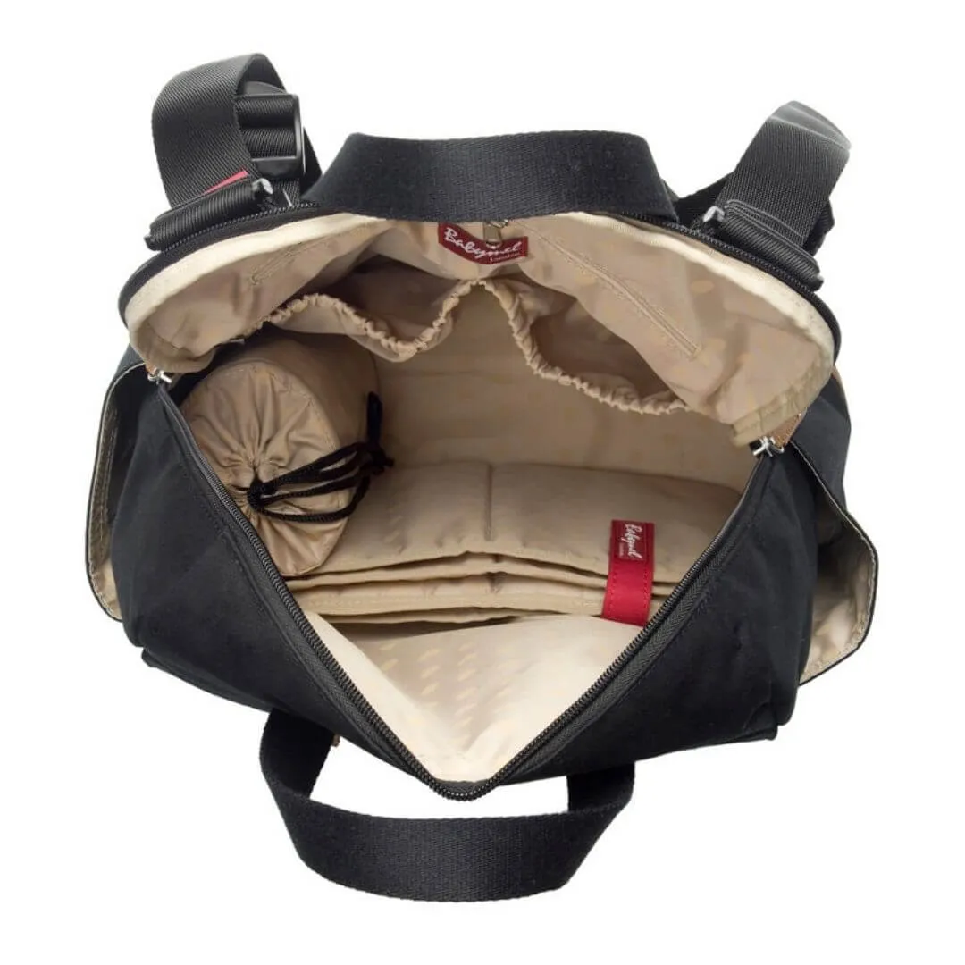 Babymel Robyn Convertible Backpack Black