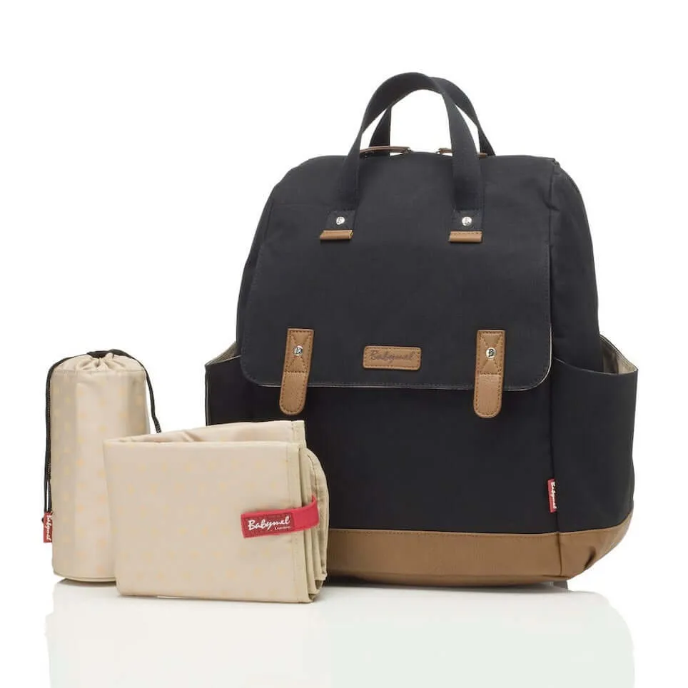 Babymel Robyn Convertible Backpack Black