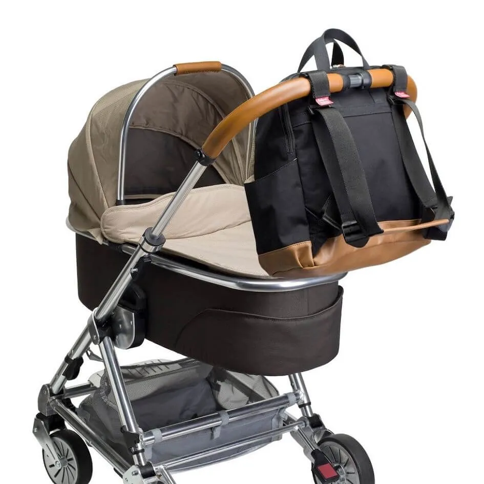 Babymel Robyn Convertible Backpack Black
