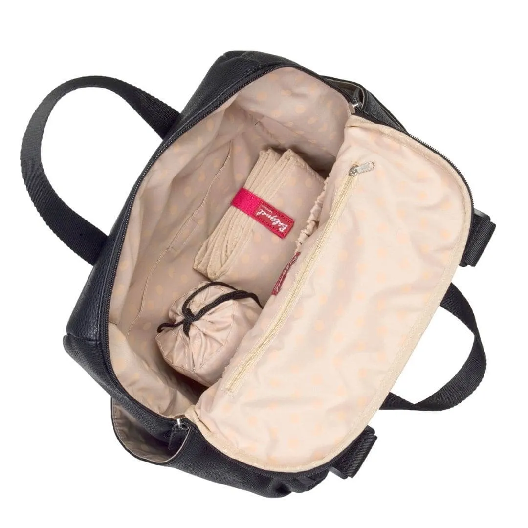 Babymel Robyn Nappy Backpack Vegan Leather Black