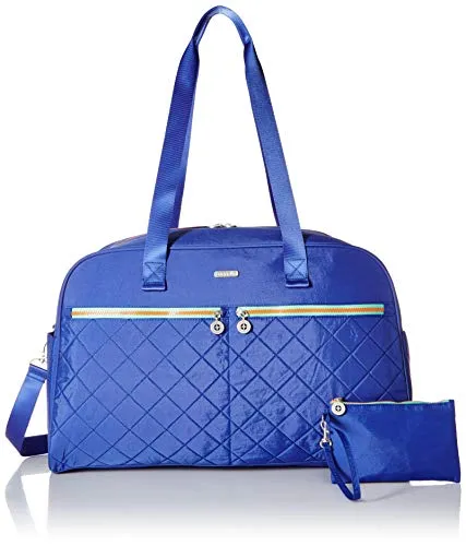 Baggallini womens Varsity Duffel, Royal Blue/Mint, One Size