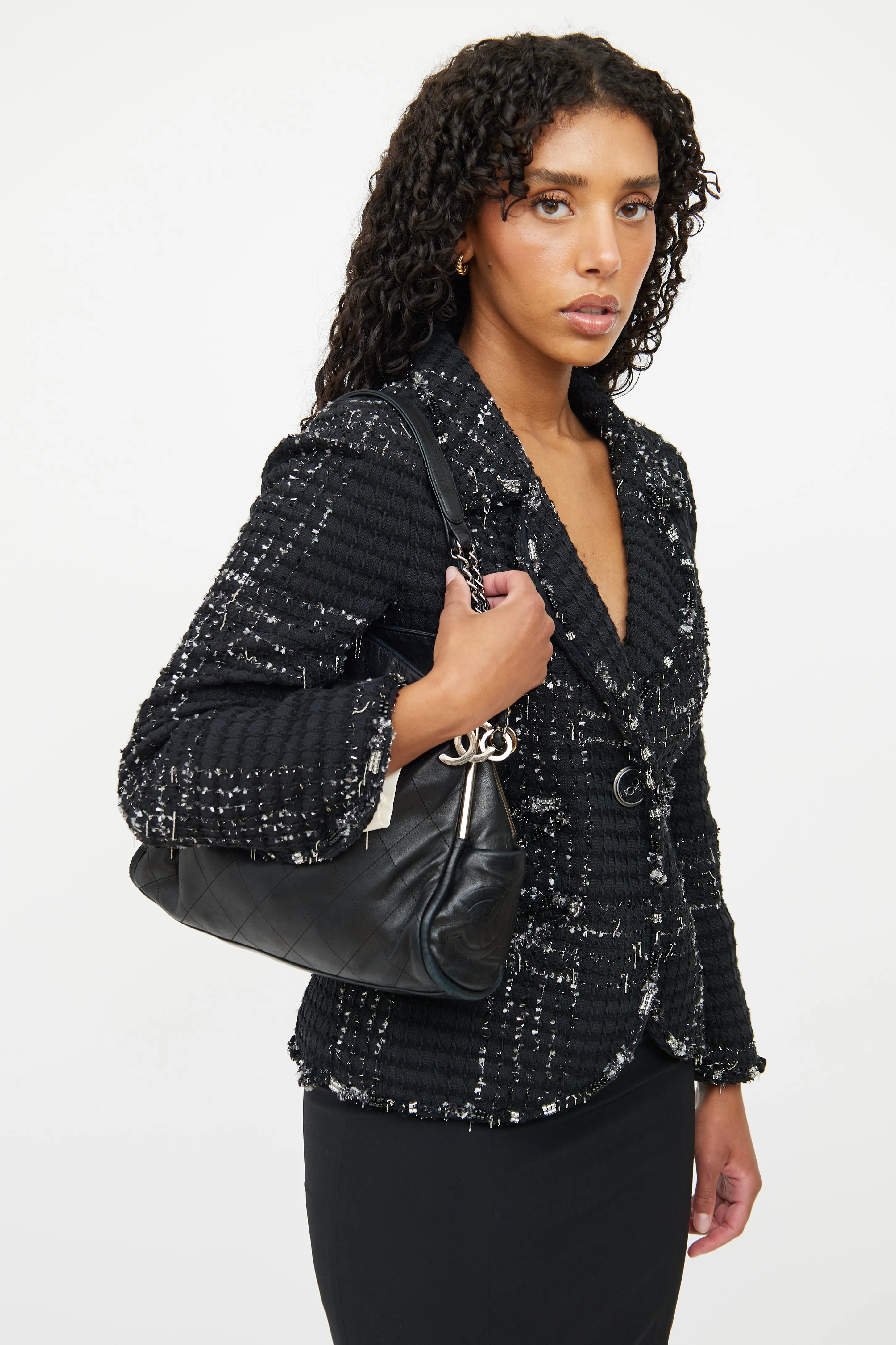 Black Quilted Ultimate Bag