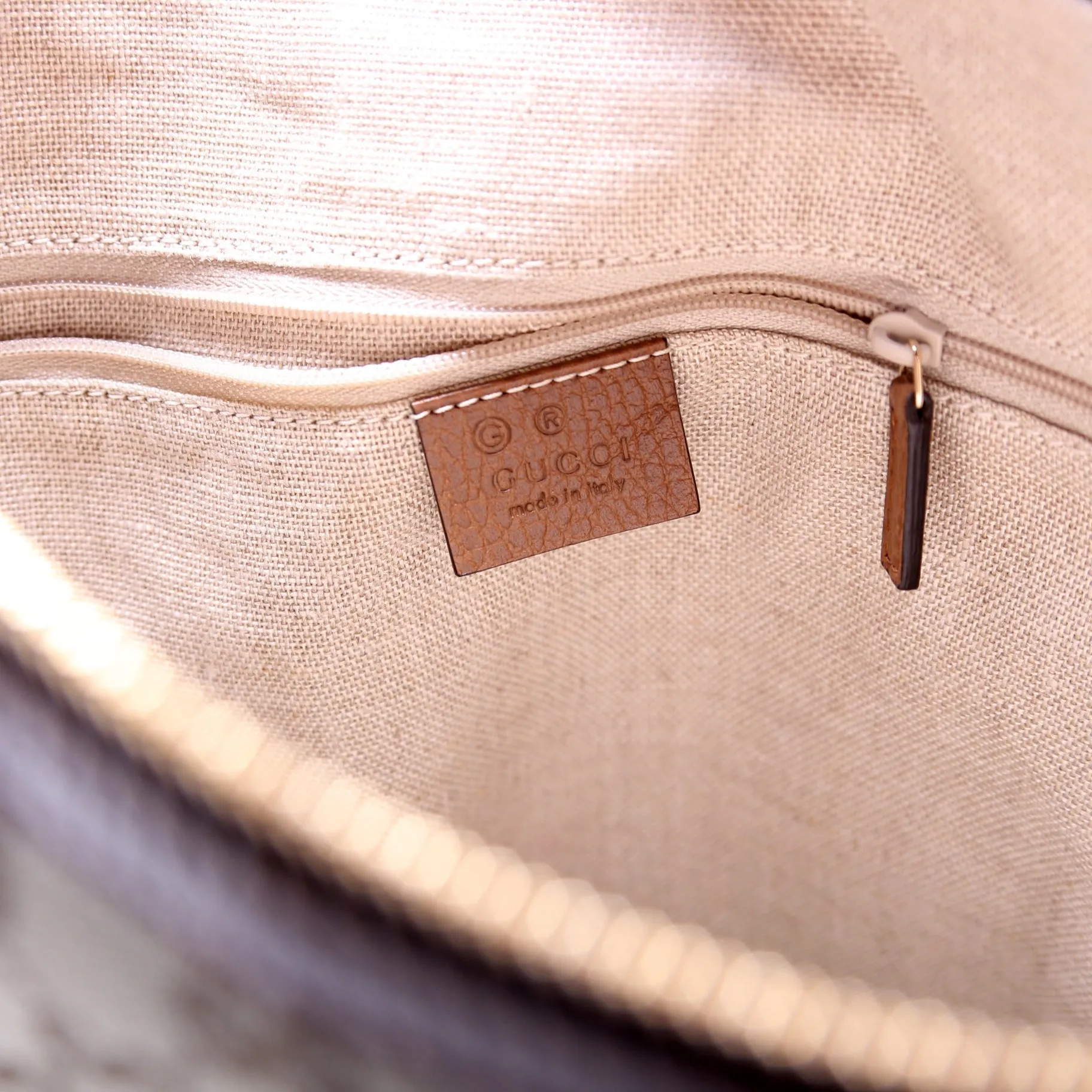 Bree Gucci Canvas Hobo 449244