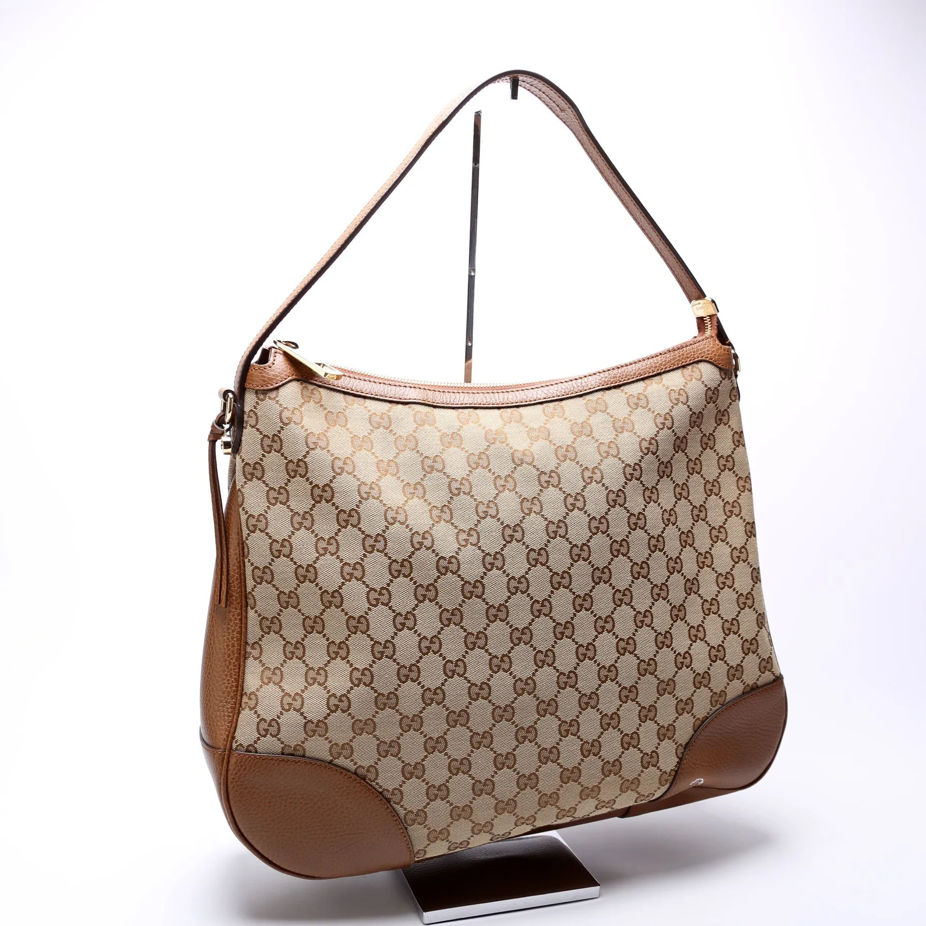 Bree Gucci Canvas Hobo 449244