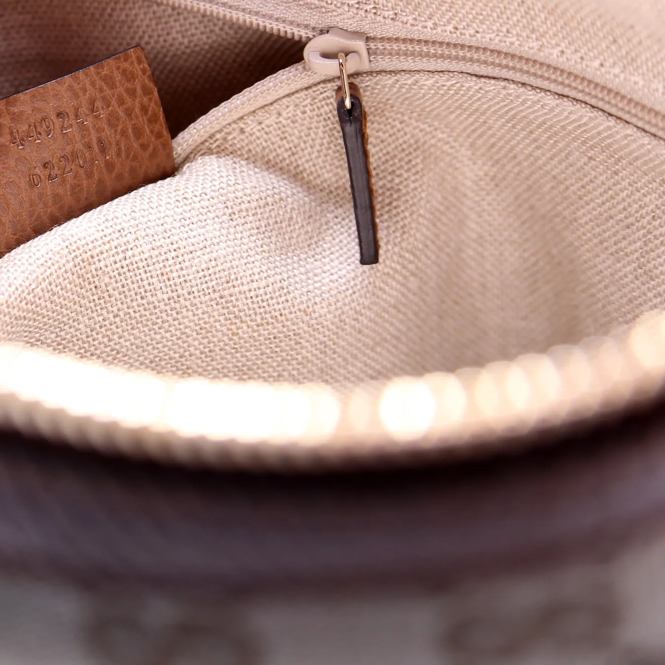 Bree Gucci Canvas Hobo 449244