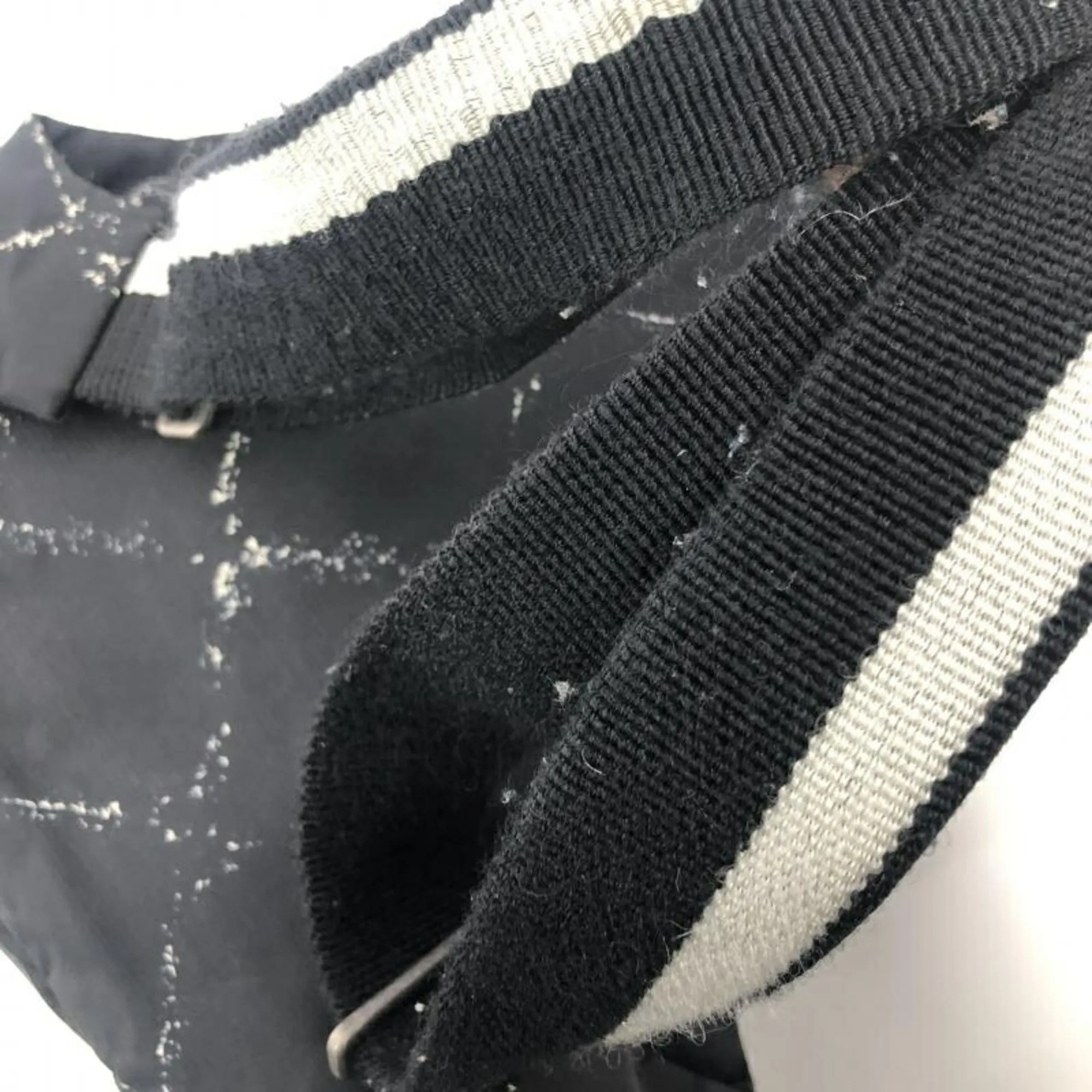 CHANEL Old Travel Line Black Bag Backpack Chanel