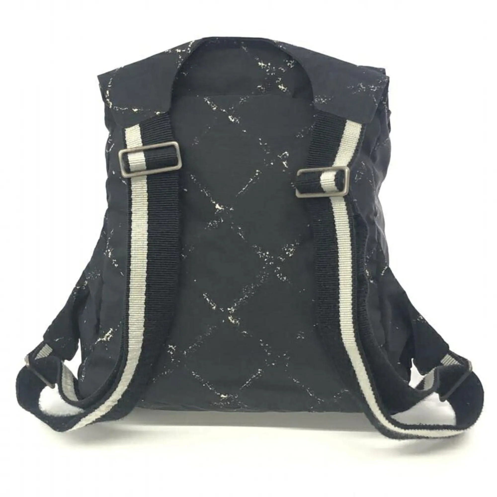 CHANEL Old Travel Line Black Bag Backpack Chanel