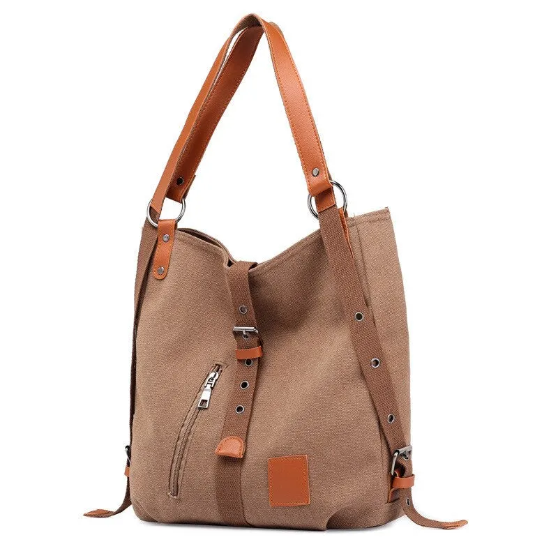 Christmas Gift LUYO Small Canvas Luxury Handbags Women Bags Designer Ladies Casual Totes With Zipper Female Shoulder Crossbody Bags For Women