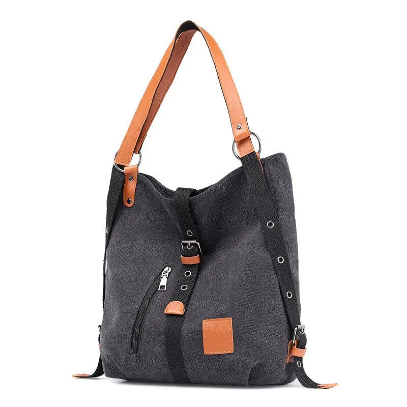 Christmas Gift LUYO Small Canvas Luxury Handbags Women Bags Designer Ladies Casual Totes With Zipper Female Shoulder Crossbody Bags For Women