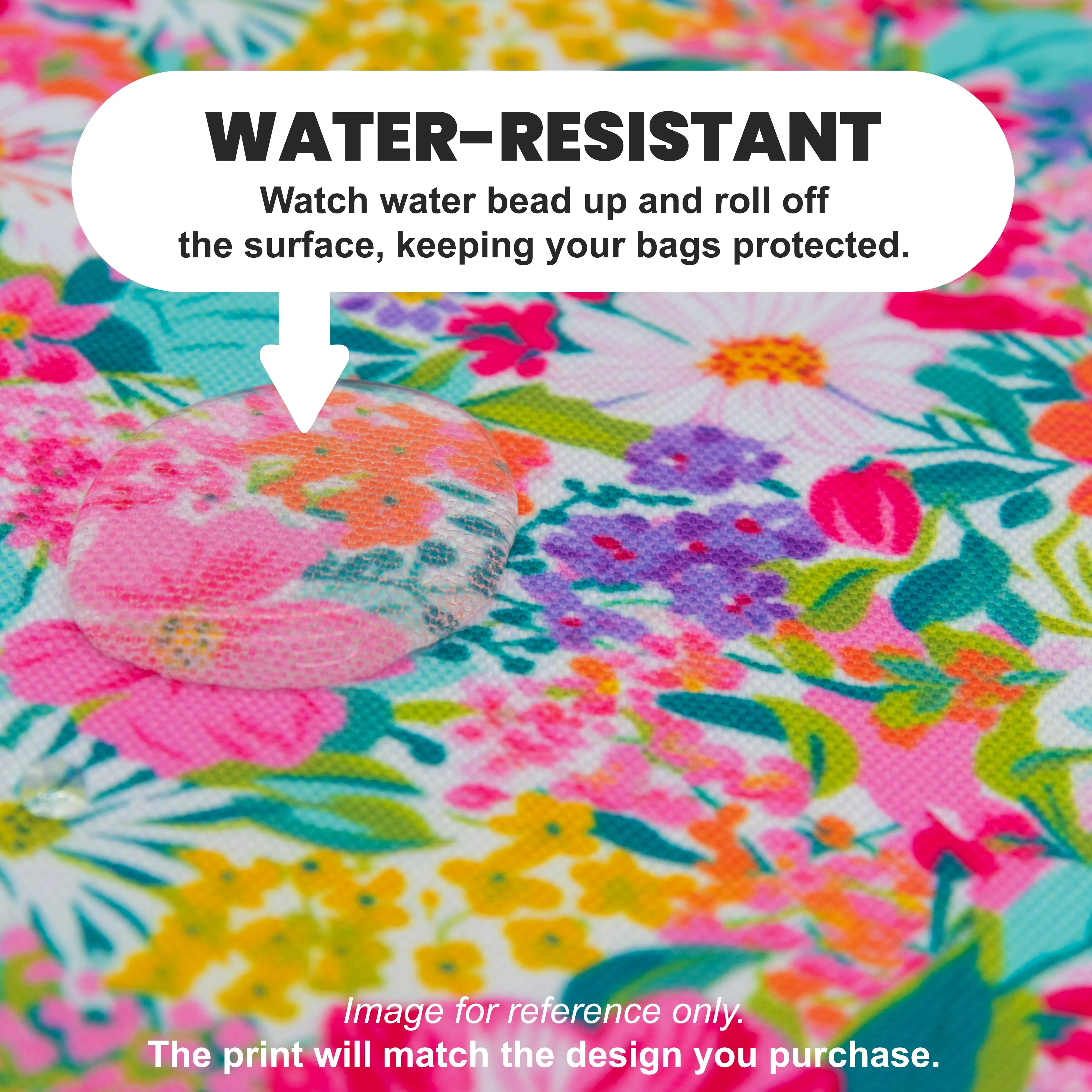 Colorful Chaos Water-Resistant Canvas 18" x 58" Roll