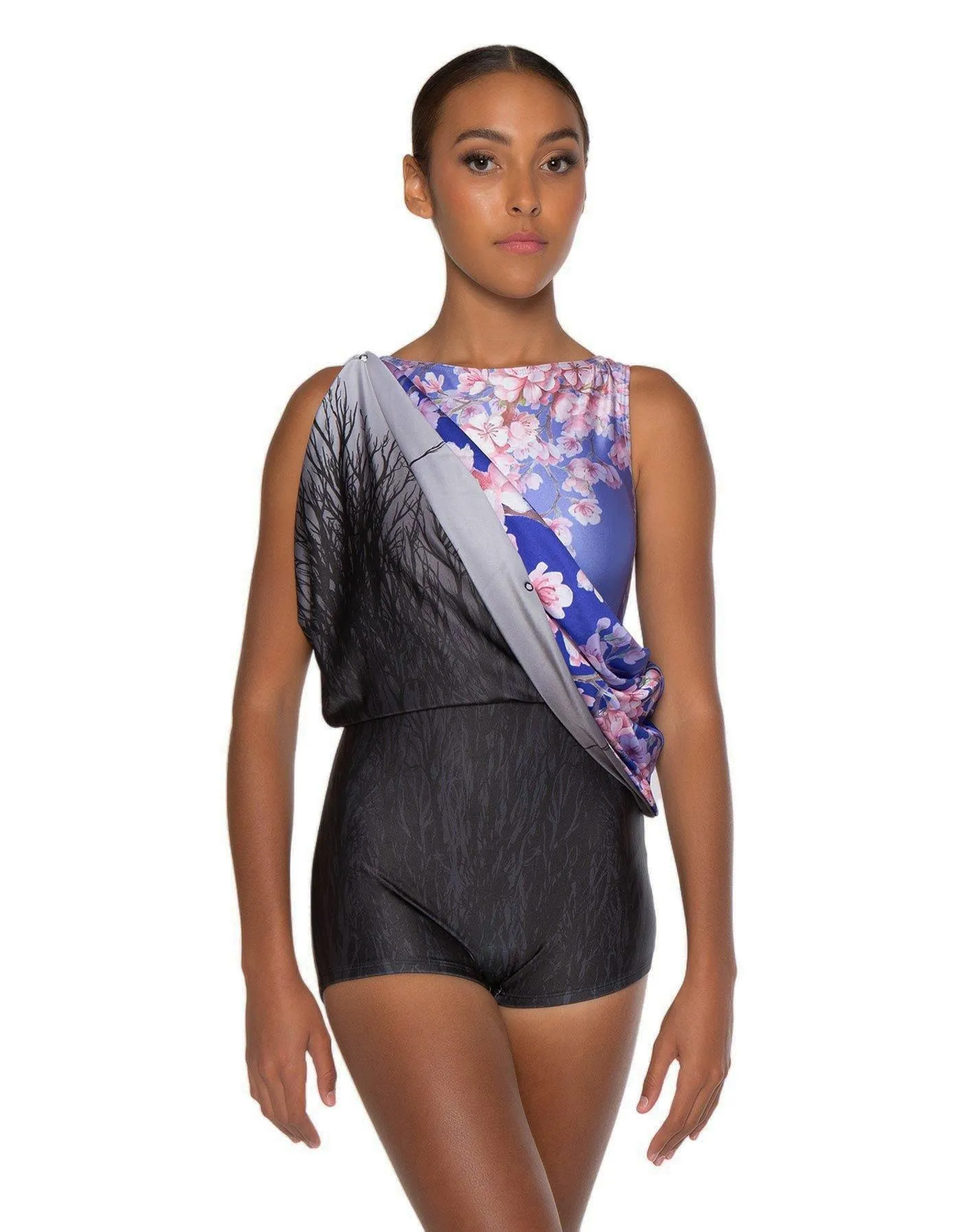 Custom Inked Lycra Convertible Dropdown Tank Dress