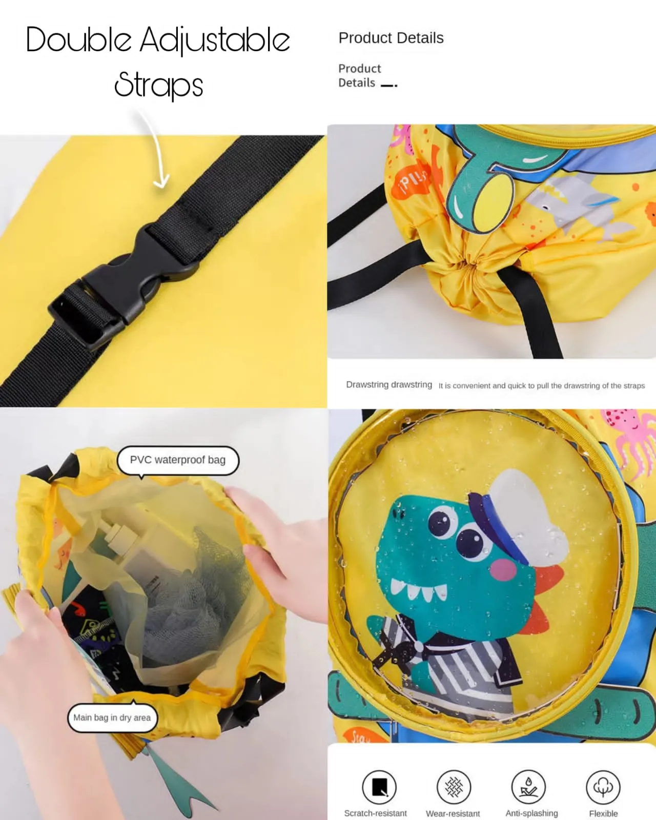 Disney Parachute Waterproof Kids Backpack