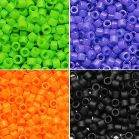 Exclusive Beadaholique Designer Palette, Miyuki Delica Seed Bead Mix, 11/0, Spooky Halloween (30 Grams)