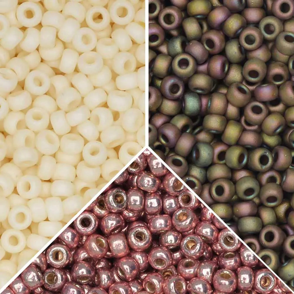 Exclusive Beadaholique Designer Palette, Miyuki Seed Bead Mix, Round 11/0, Mesa Verde (25.5 Grams)