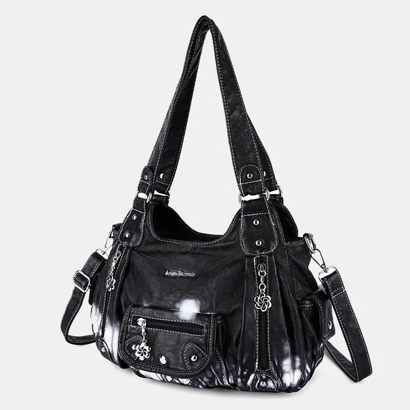 Multi-Pocket Travel Messenger Shoulder Bag