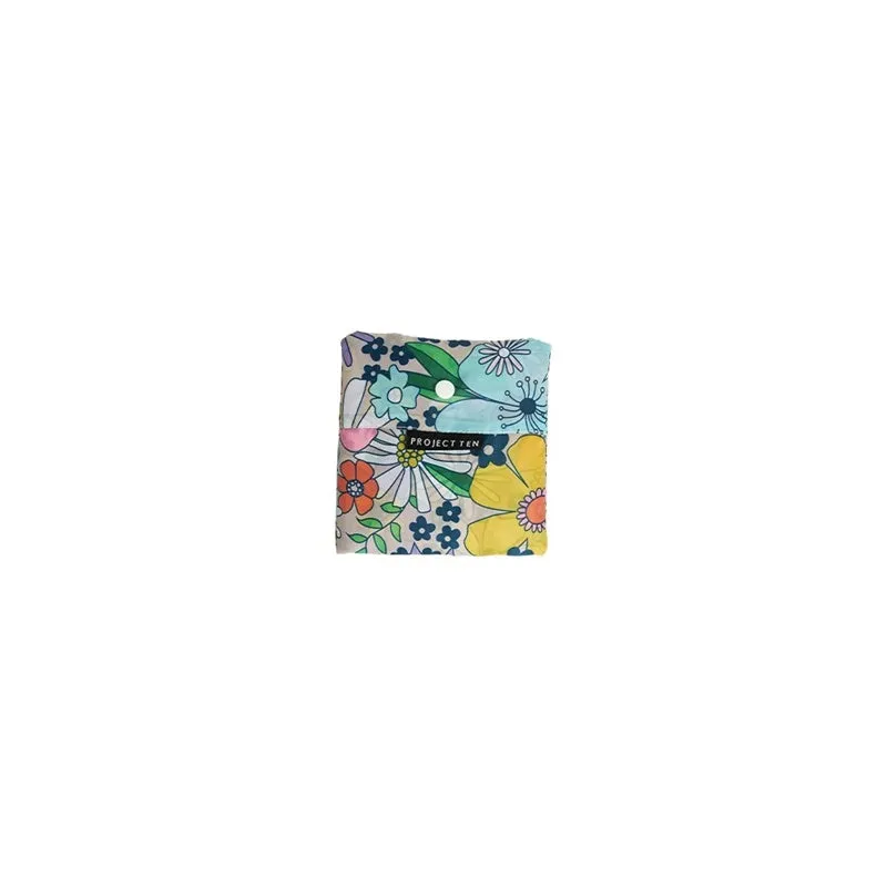 Project Ten - Large Pocket Shopper - Wild Flowers