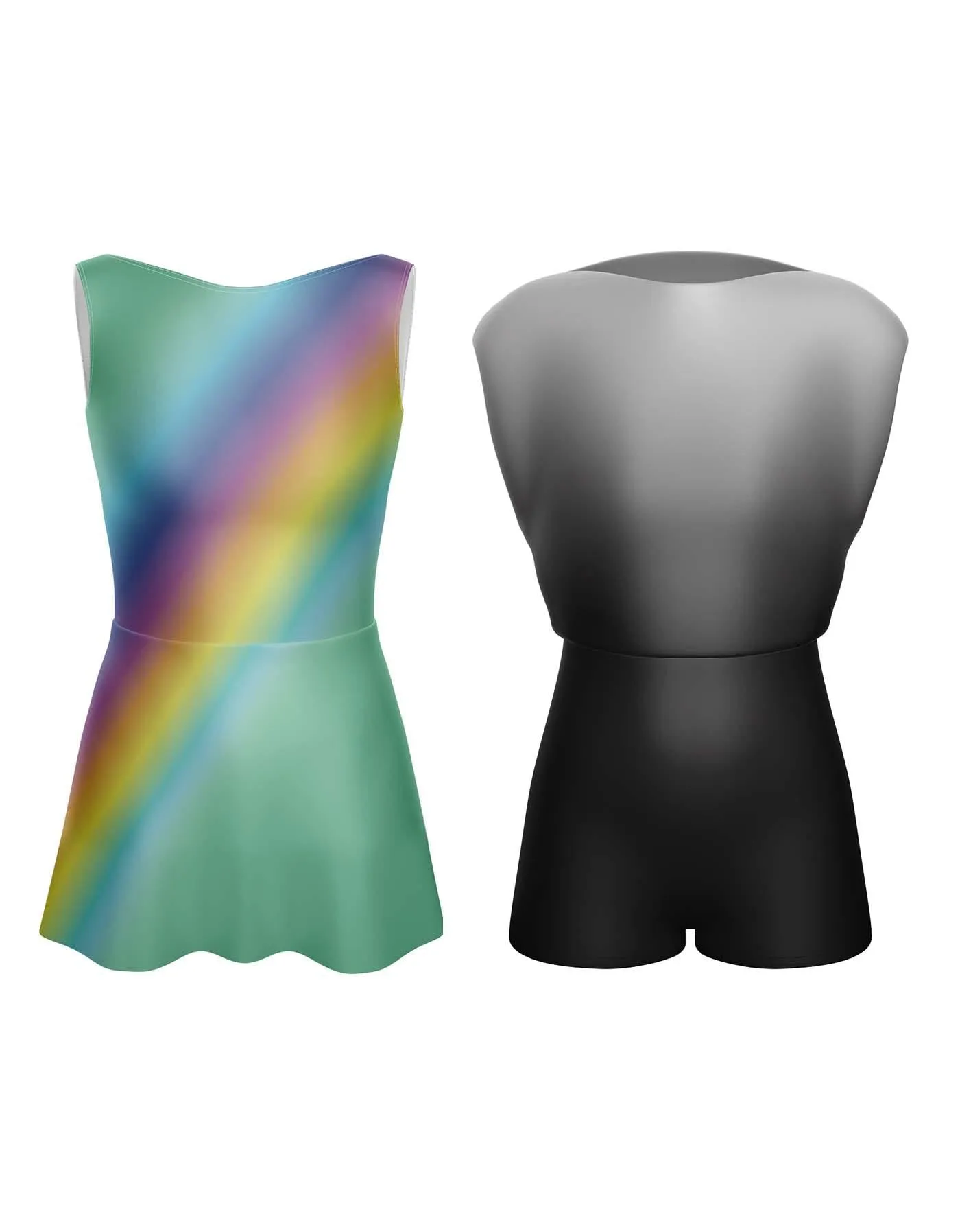 Rainbow Connection Convertible Tank Dress
