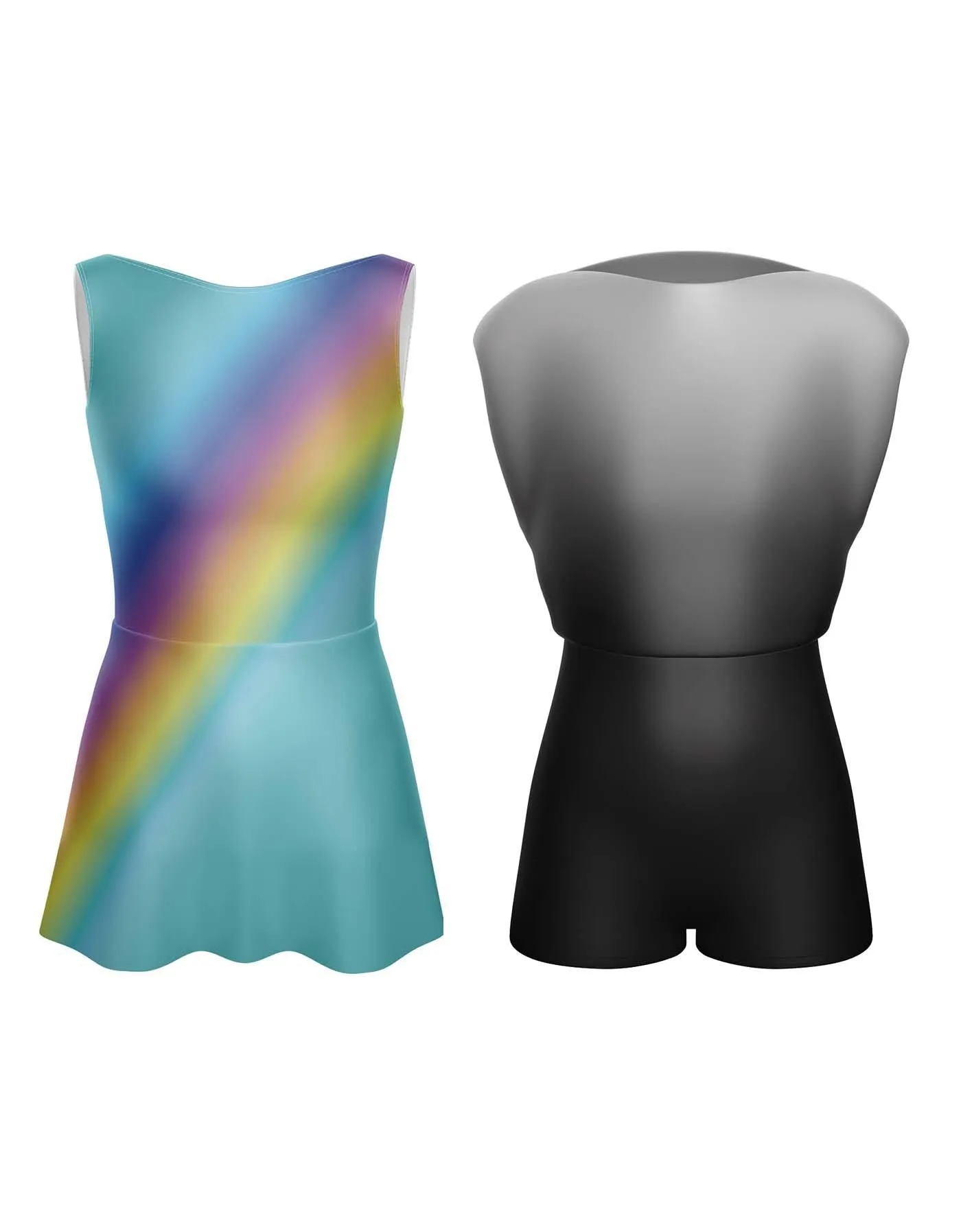 Rainbow Connection Convertible Tank Dress