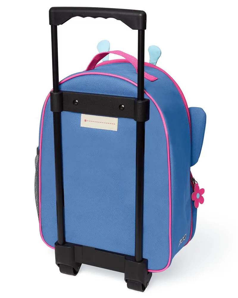 Skip Hop Zoo Kids Rolling Luggage - Butterfly