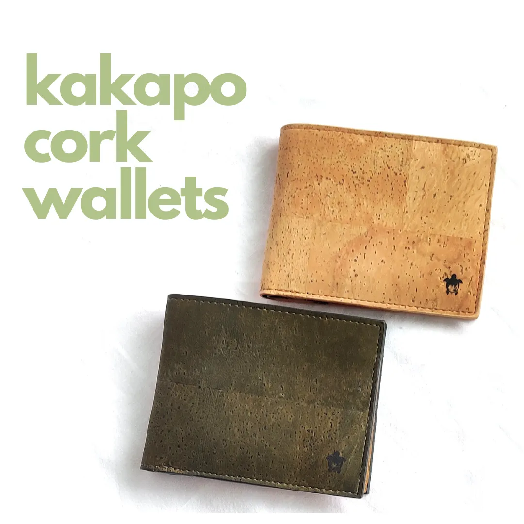 Tan Cork Wallet | Light-weight | Water Resistant | Minimal Design | Unisex