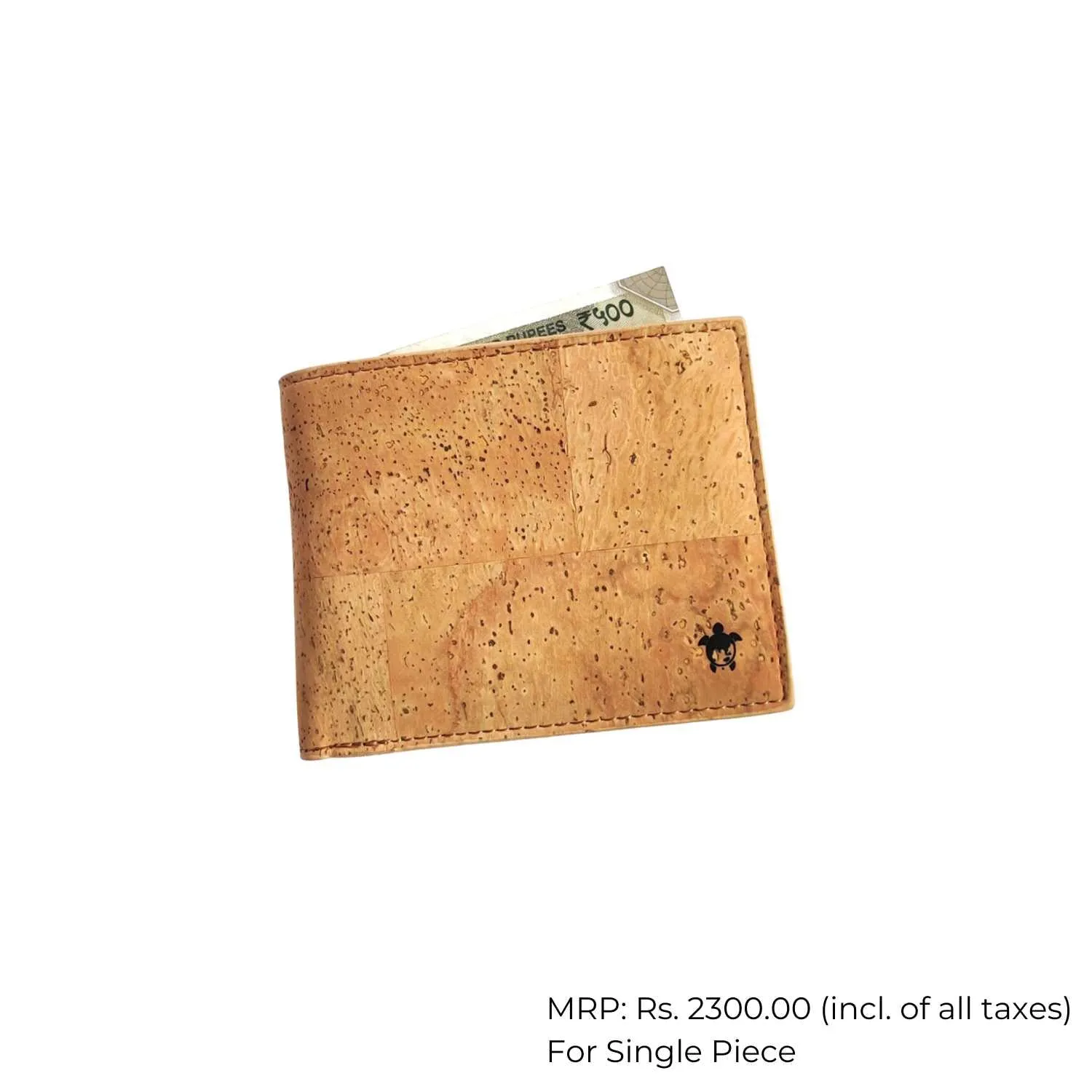 Tan Cork Wallet | Light-weight | Water Resistant | Minimal Design | Unisex