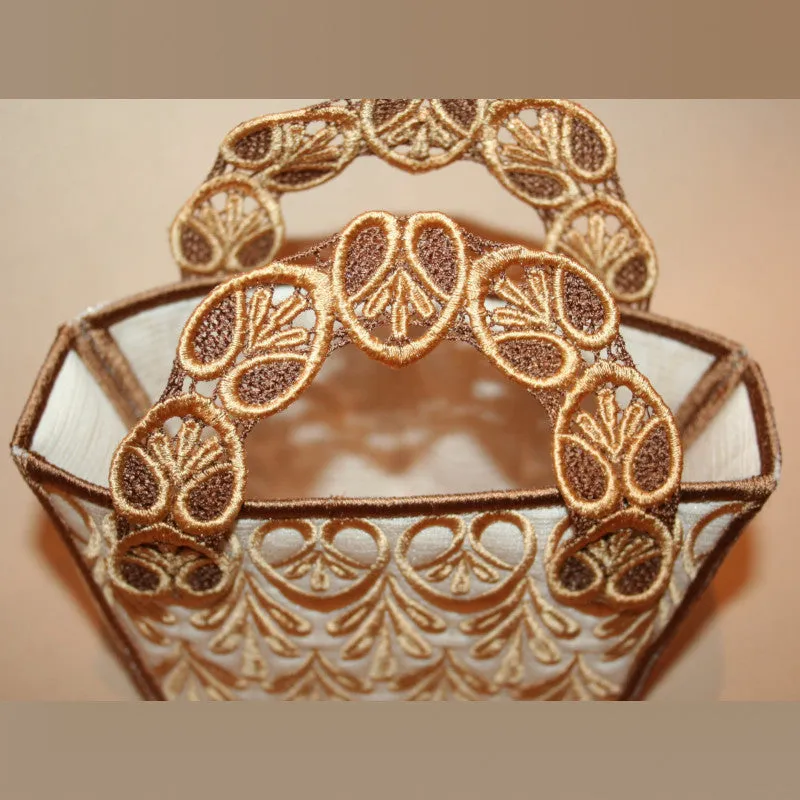 Teardrop and Hearts Mini Tote