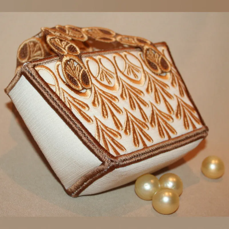 Teardrop and Hearts Mini Tote