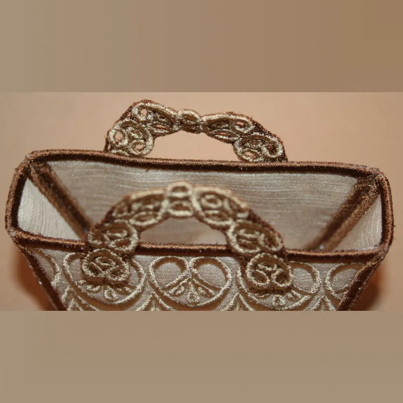 Teardrop and Hearts Mini Tote