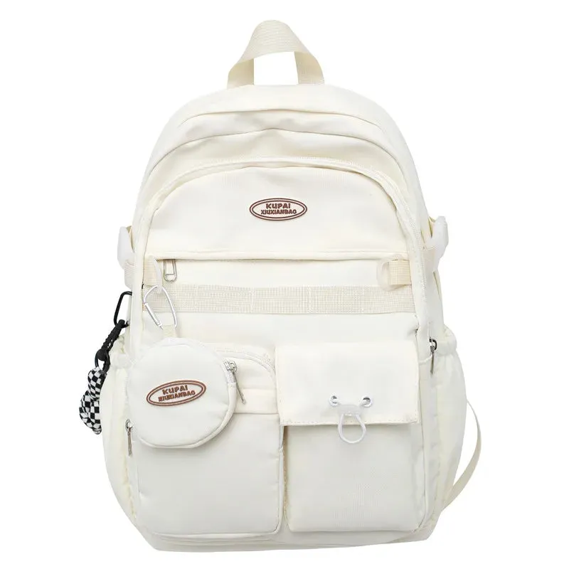 UAKISS  -   New Multi-pocket Women Backpack High Quality Youth Waterproof Backpacks for Teenage Girls Boys Female School Bag Bagpack