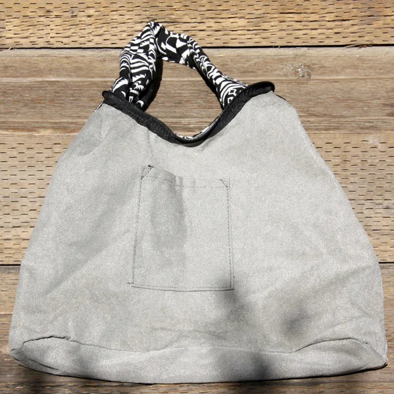 UAKISS  -  Vintage Bohemian Bag Shoulder Shopping Bags Pure Handmade Women Cotton Canvas Travel Bags Women's Handbags Purses