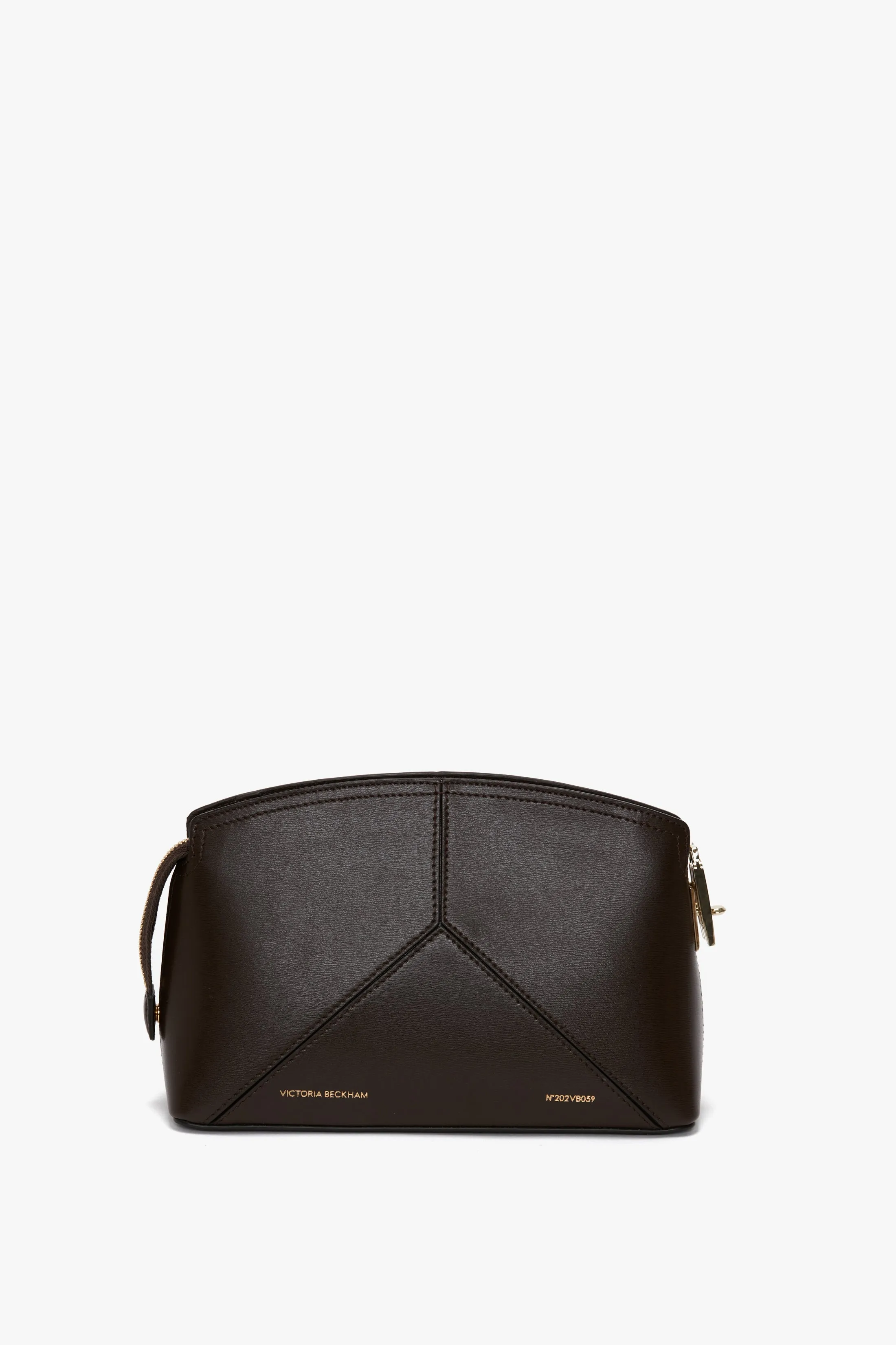 Victoria Crossbody Bag In Brown Leather
