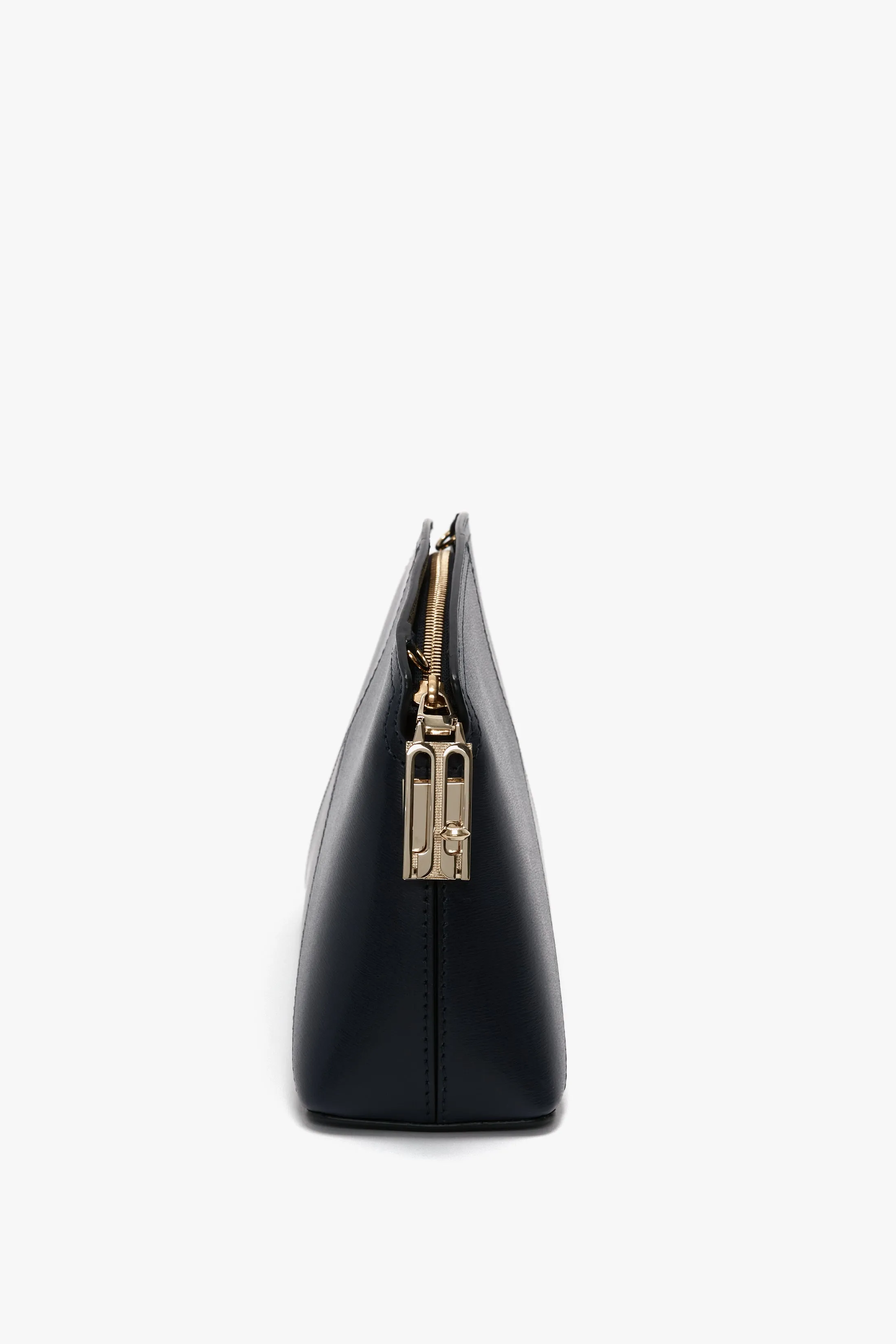 Victoria Crossbody Bag In Navy Leather