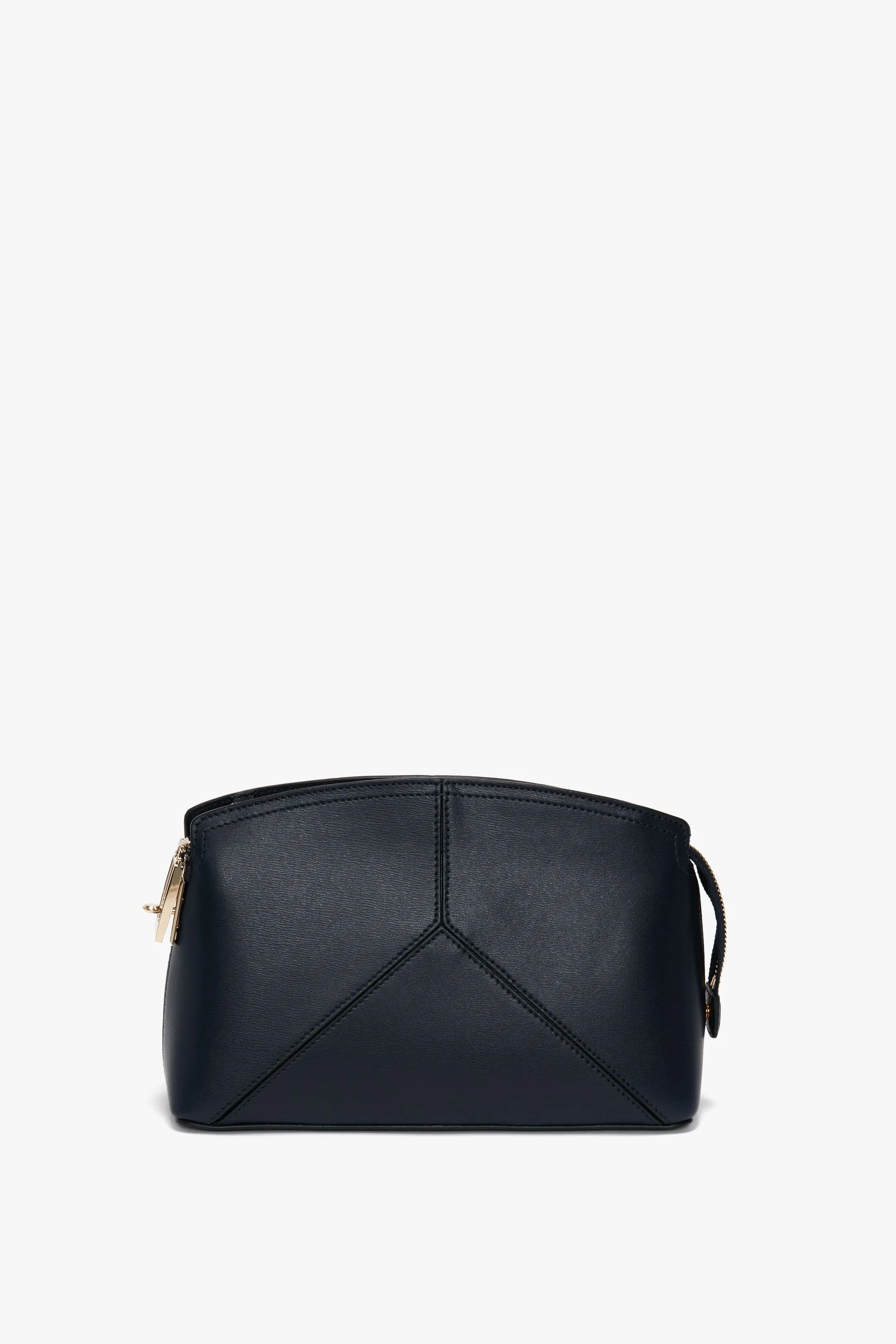 Victoria Crossbody Bag In Navy Leather