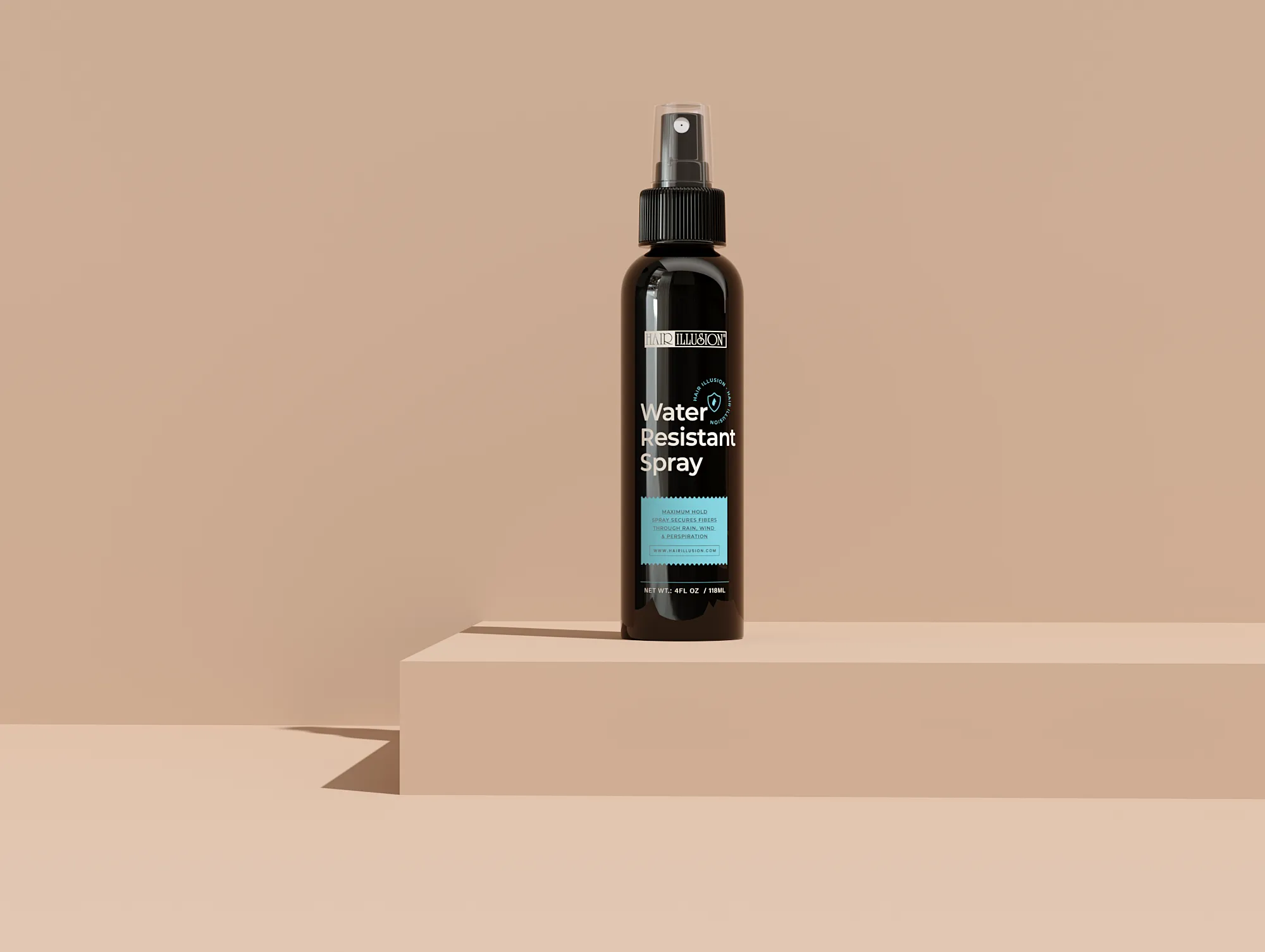 Water-Resistant Hold Spray for Stronger Bond With Hair Fibers