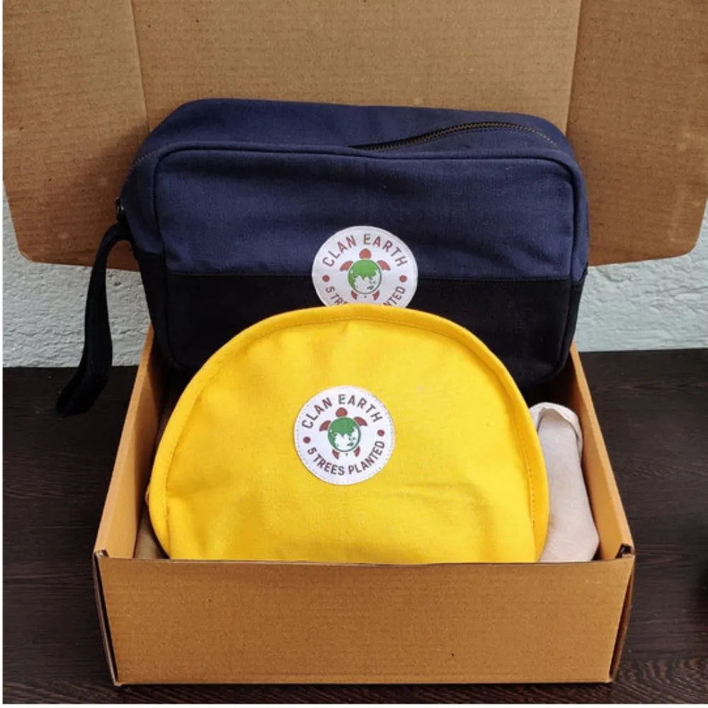 Women's Travel Kit Gift Box - Pika Pouch and Oryx Dop Kit | Travel Essential