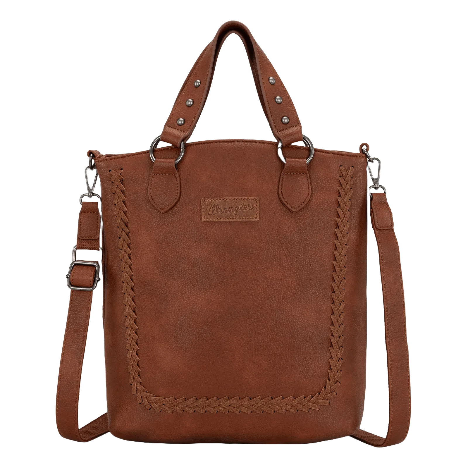 Wrangler Ladies Convertible Concealed Carry Brown Leather Bag WG94G-9110BR